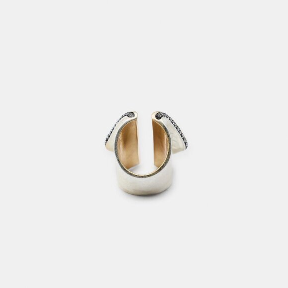 ZARA Combined metal ring M Brand new - Picture 5 of 5